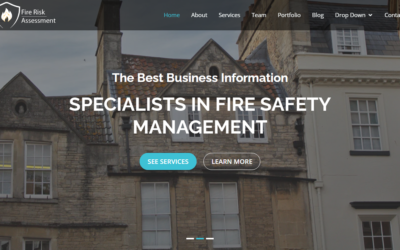 Website for Fire risk assessors.